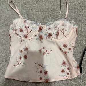 Princess Polly Floral Lace Cami